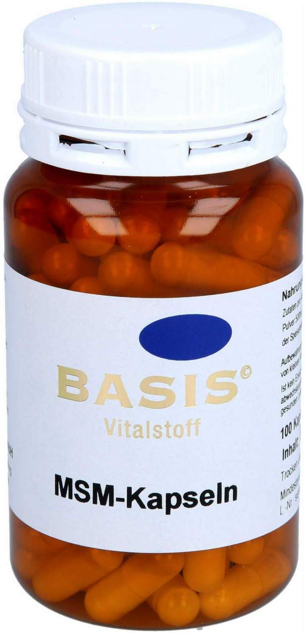 Msm Nahrungsschwefel 100 Kapseln