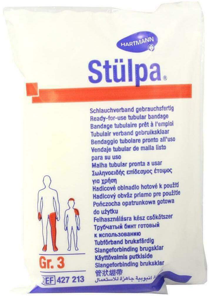 Stülpa Fertigverband 3 Fuß und Kinderkopf