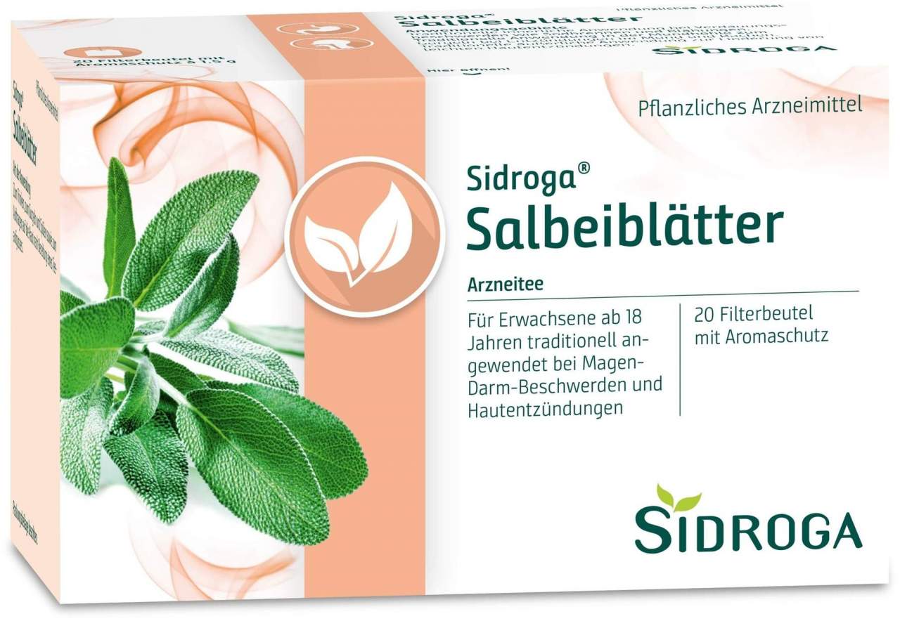 Sidroga Salbeiblätter Tee 20 Filterbeutel