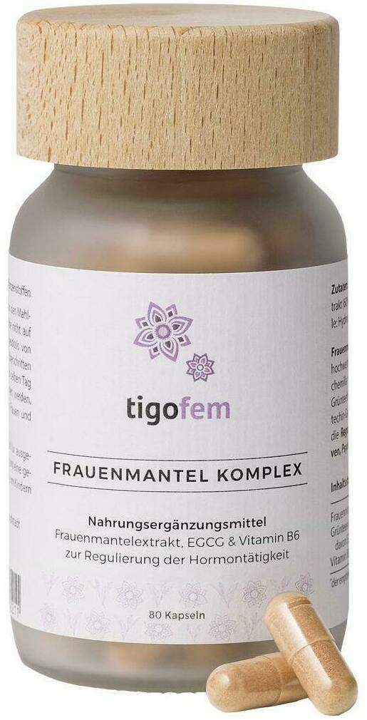 Tigofem Frauenmantel Komplex+vit.B6+grüntee Kap