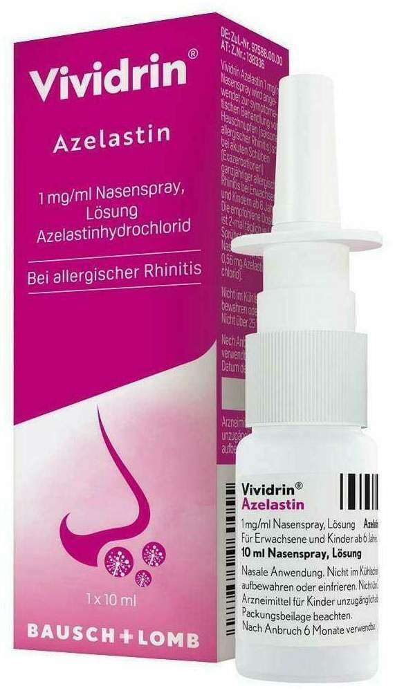 Vividrin Azelastin 10 ml Nasenspray