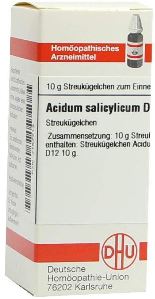 Dhu Acidum Salicylicum D12 10 G Globuli
