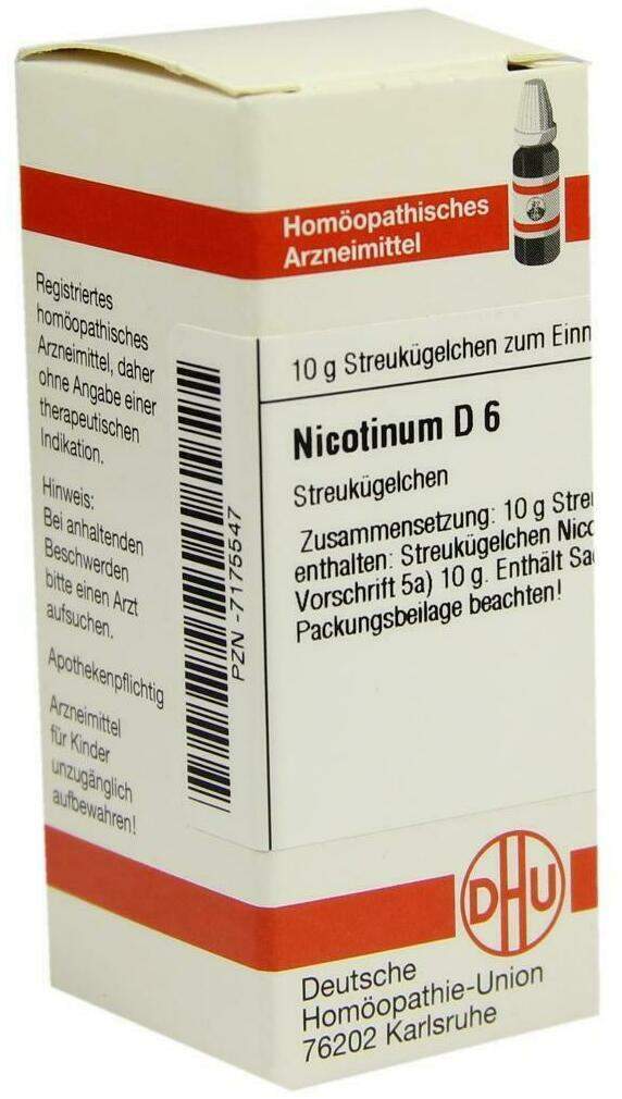 Dhu Nicotinum D6 Globuli