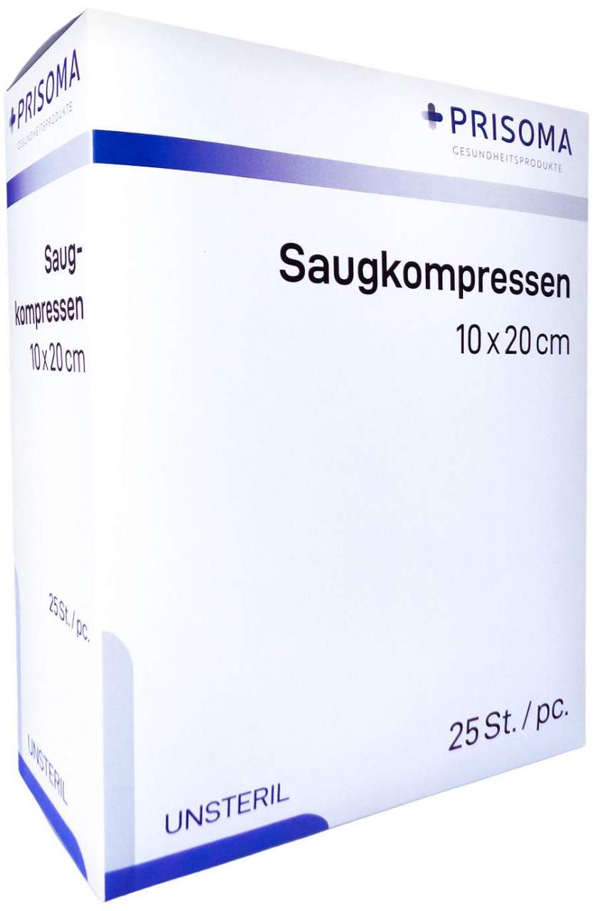 Saugkompressen Unsteril 10 X 20 cm 1228 25 Stl