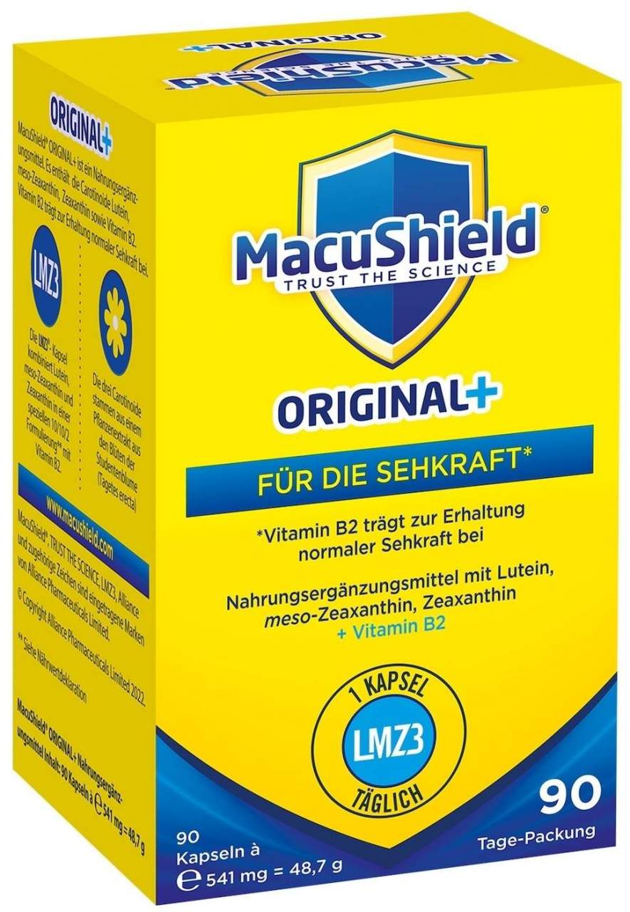 Macushield Original+ 90-Tage Weichkapseln