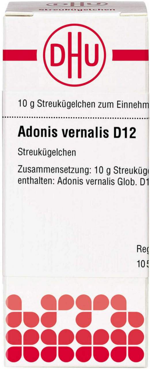 Dhu Adonis Vernalis D12 Globuli 10 G