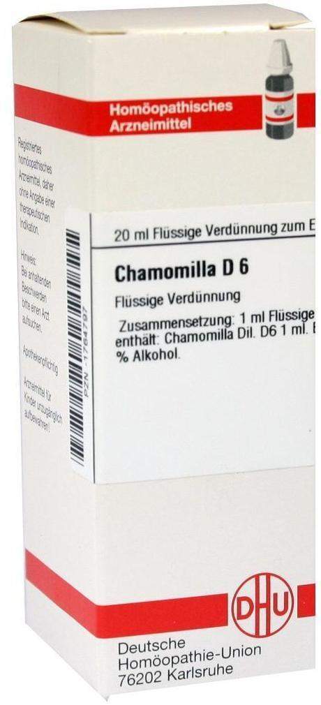 Dhu Chamomilla D6 20 ml Dilution