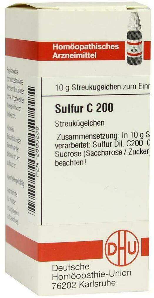 Dhu Sulfur C200 Globuli