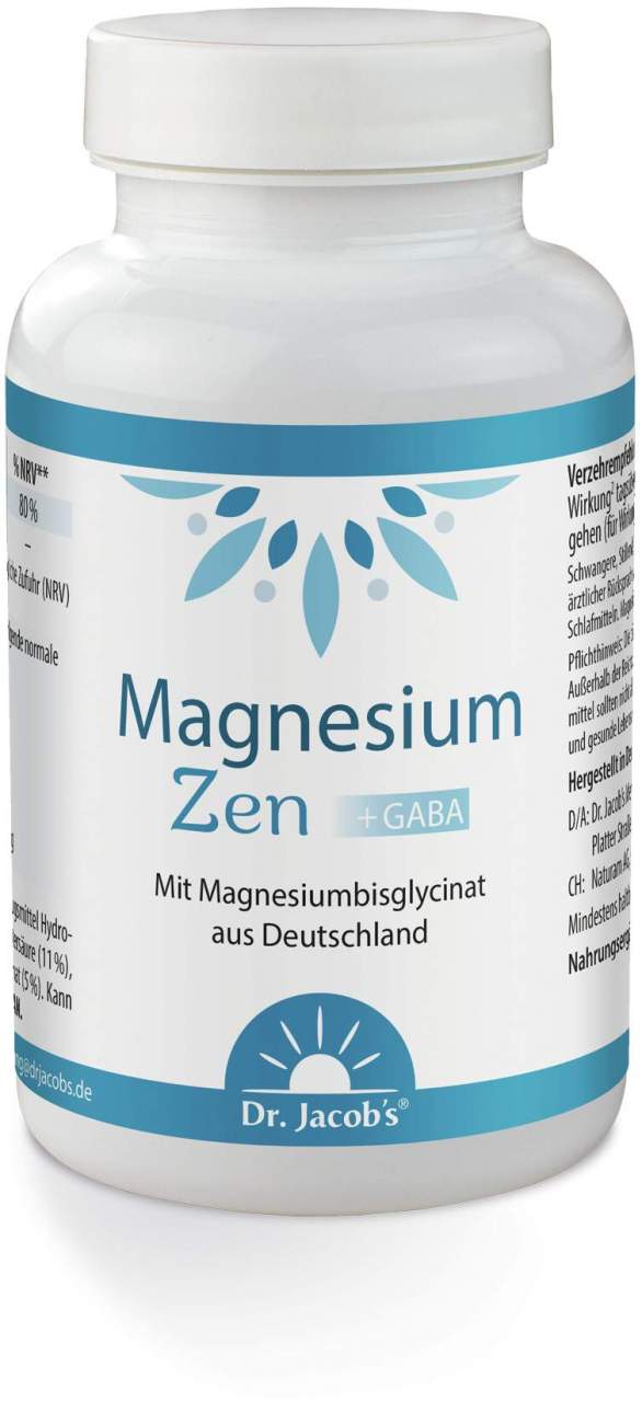 Magnesium Zen + Gaba Magnesiumbisglycinat 90 Kapseln