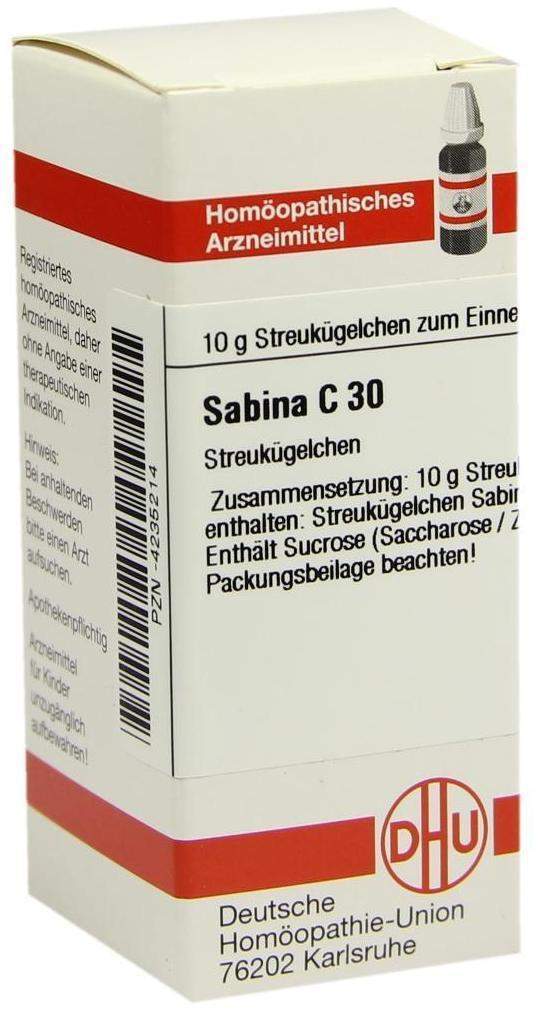 Dhu Sabina C30 Globuli