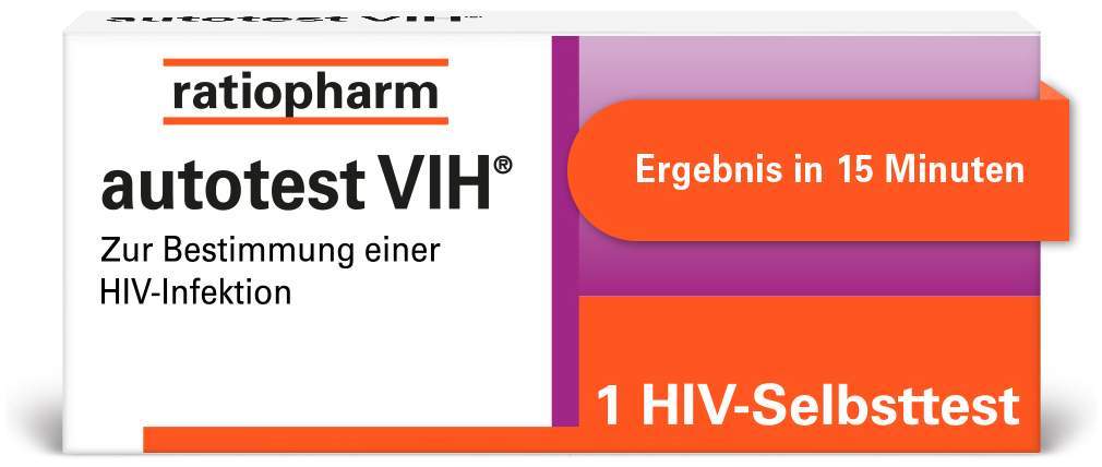 Autotest VIH HIV Selbsttest ratiopharm 1 Stück