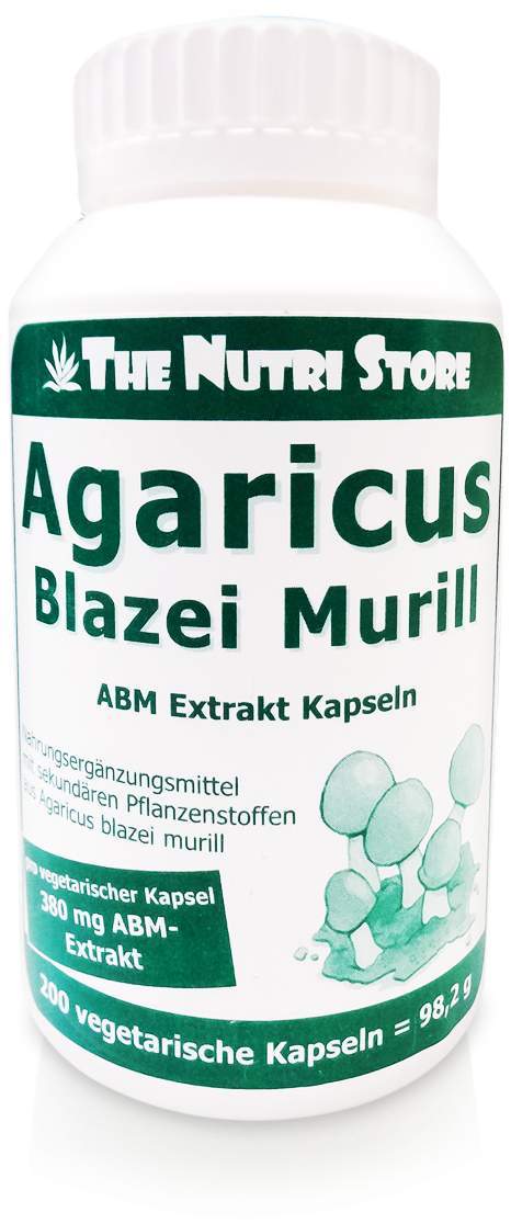 Agaricus Blazei Murill Extrakt Vegetarische Kapseln