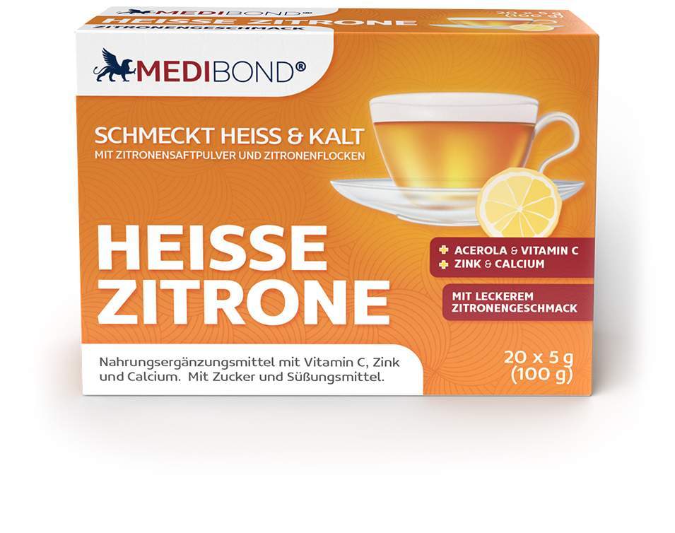 Heiße Zitrone Medibond 20 Beutel