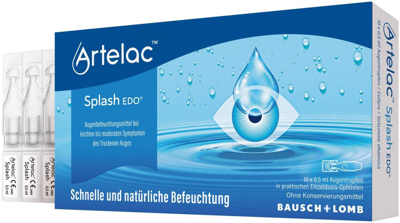Artelac Splash EDO 10 x 0,5 ml