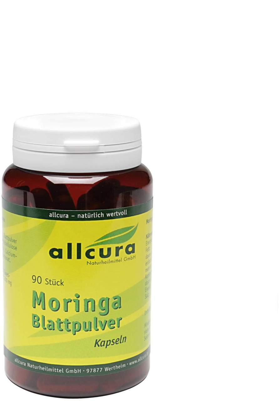 Moringa Blattpulver 90 Kapseln