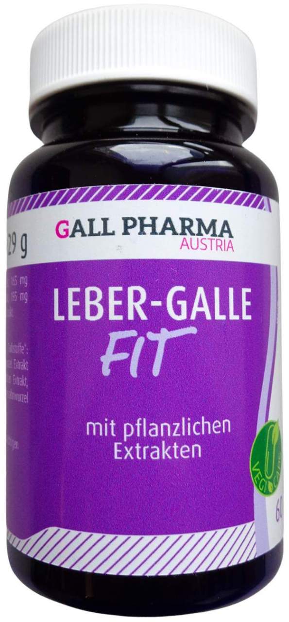 Leber Galle Fit Gph Kapseln 60 Stück