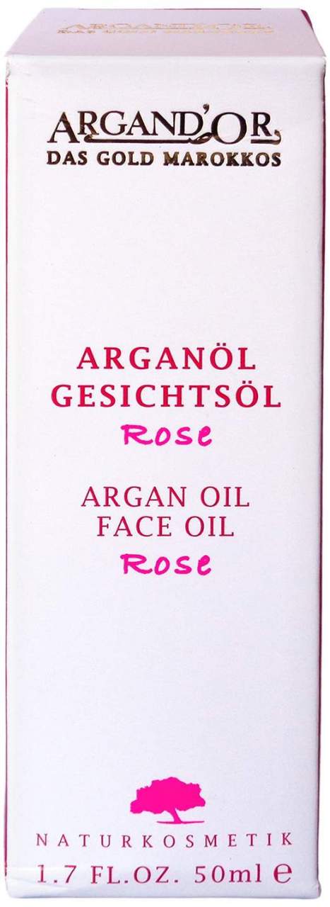 Argan Gesichtspflegeöl Rose 50ml
