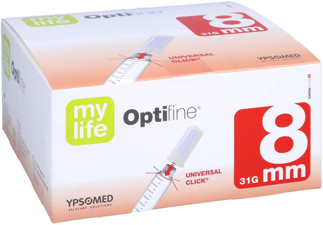 Optifine 8 Pen-Nadeln 0,25 X 8 mm 100 Stück