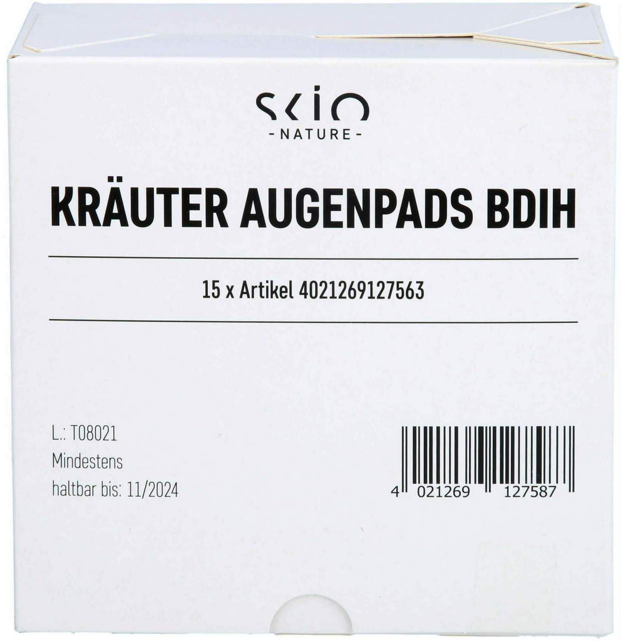 Kräuter Augenpads Bdih