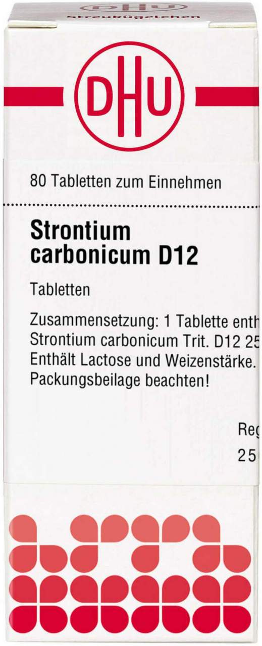 Dhu Strontium Carbonicum D12 Tabletten