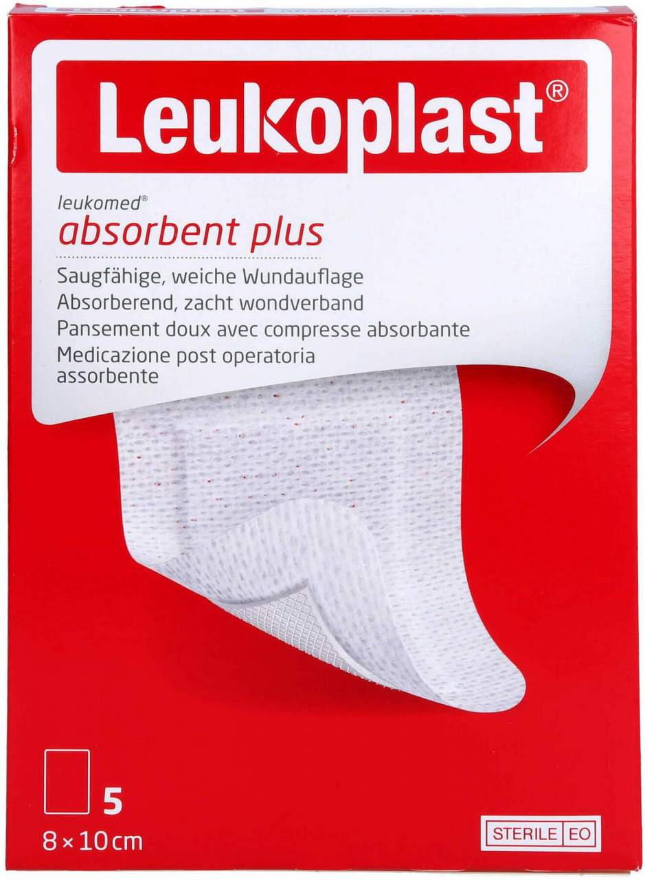 Leukoplast Leukomed Steril 8 X 10 cm Wundauflage 5