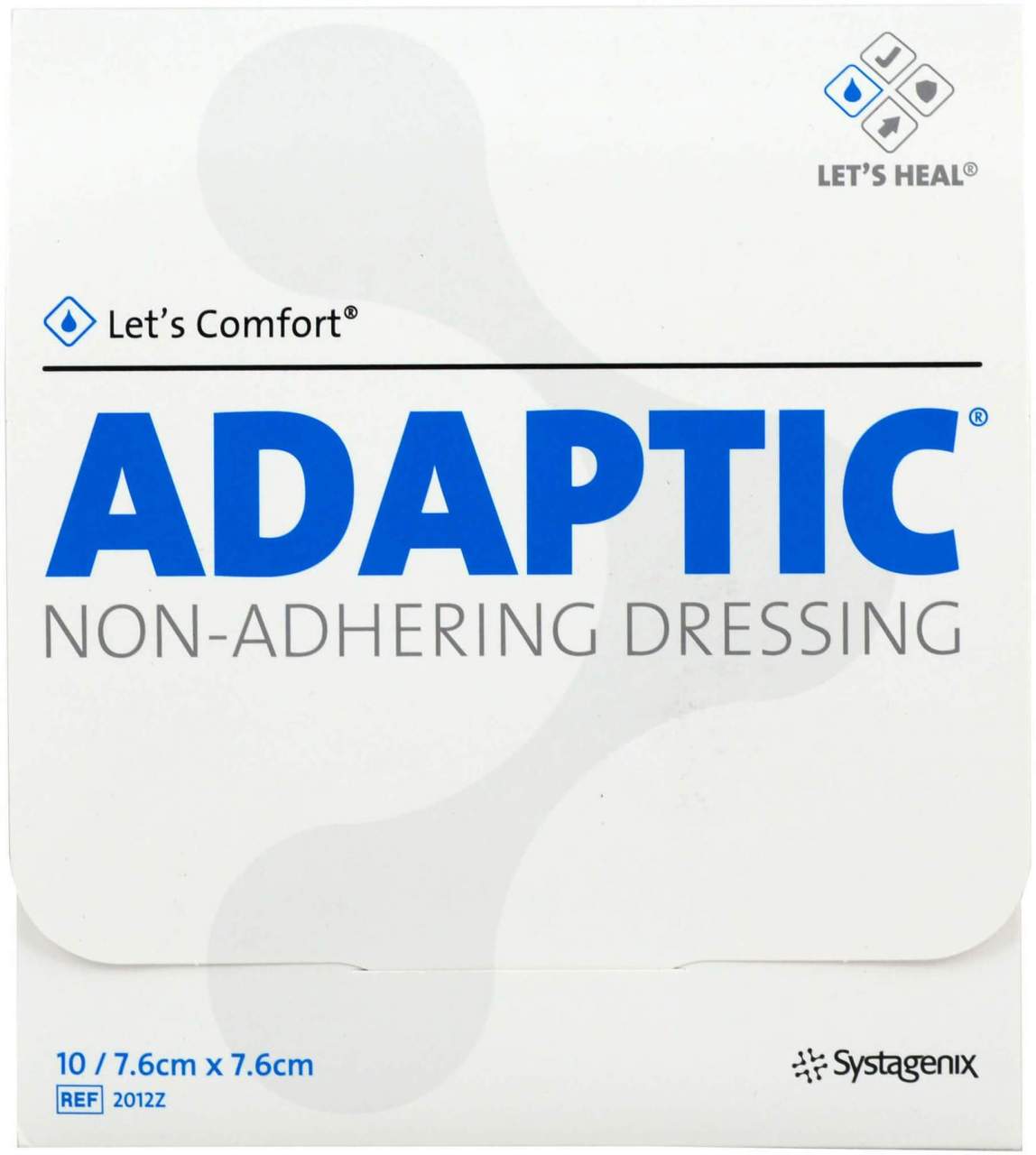 Adaptic 7,6 X 7,6 cm Feuchte Wundauflagen 10 Stück