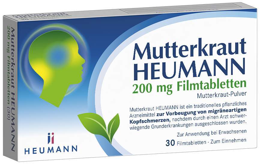 Mutterkraut Heumann 200 mg Filmtabletten 30 Stück