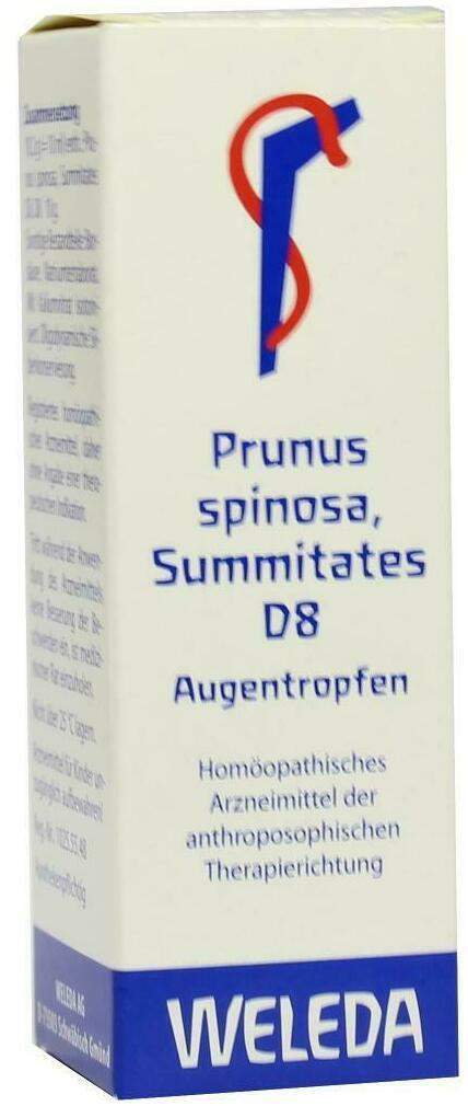 Weleda Prunus Spinosa Summitates D8 10 ml Augentropfen