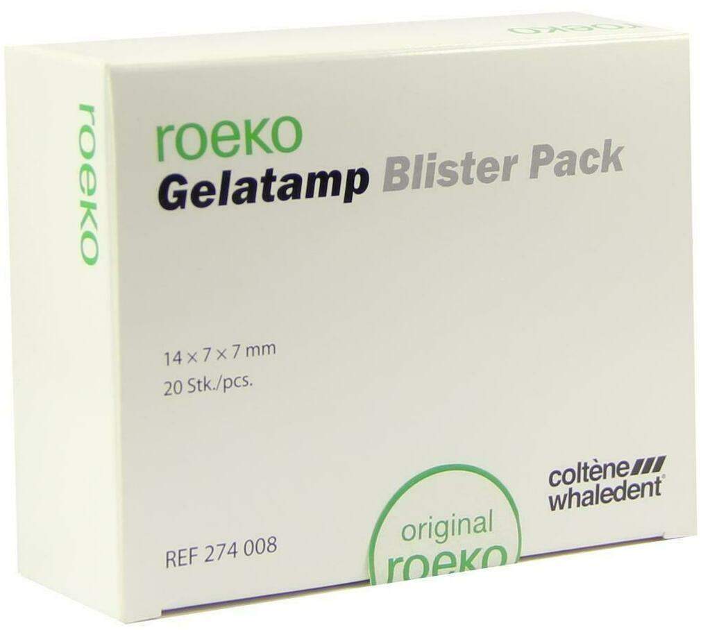 Gelatamp Tampons Blister Pack 14x7x7mm