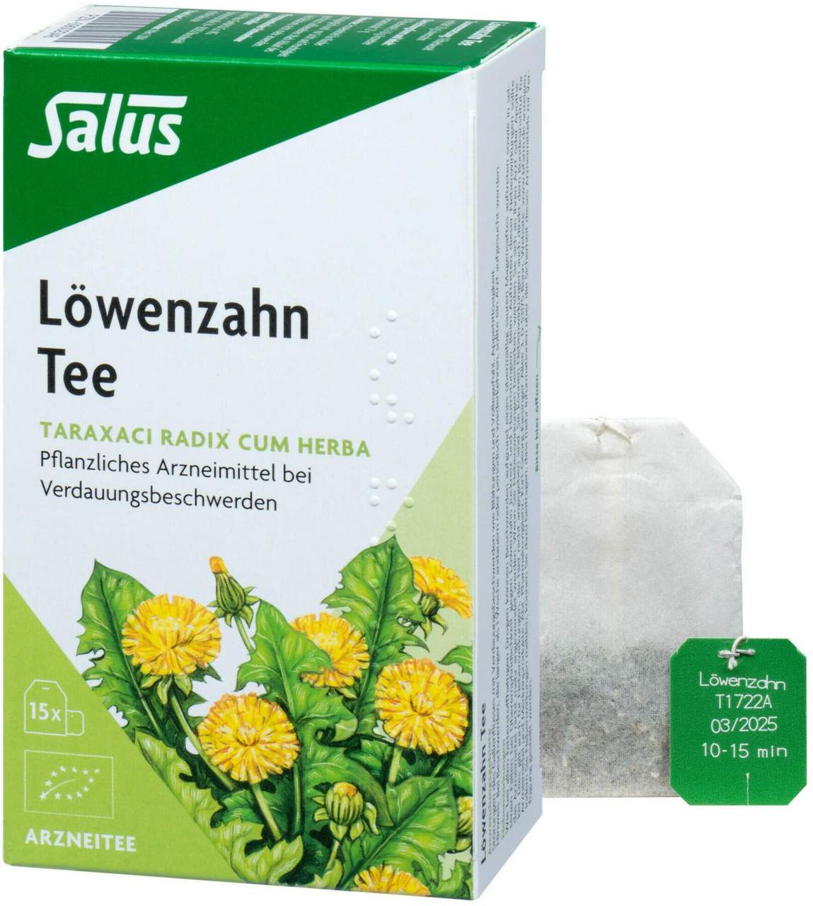Löwenzahn Arzneitee Bio Salus 15 Filterbeutel