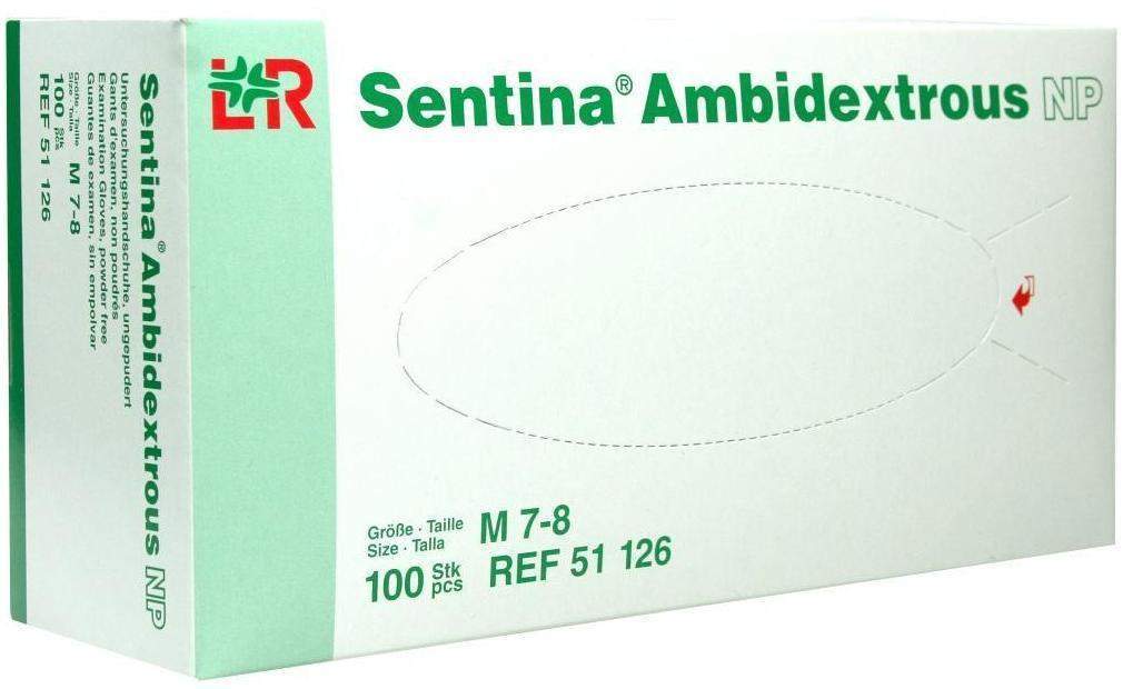 Sentina Ambidextrous Unters.Hands.Puderfr.Gr.M