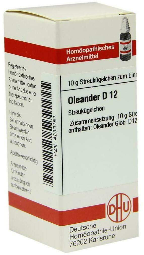 Dhu Oleander D12 Globuli