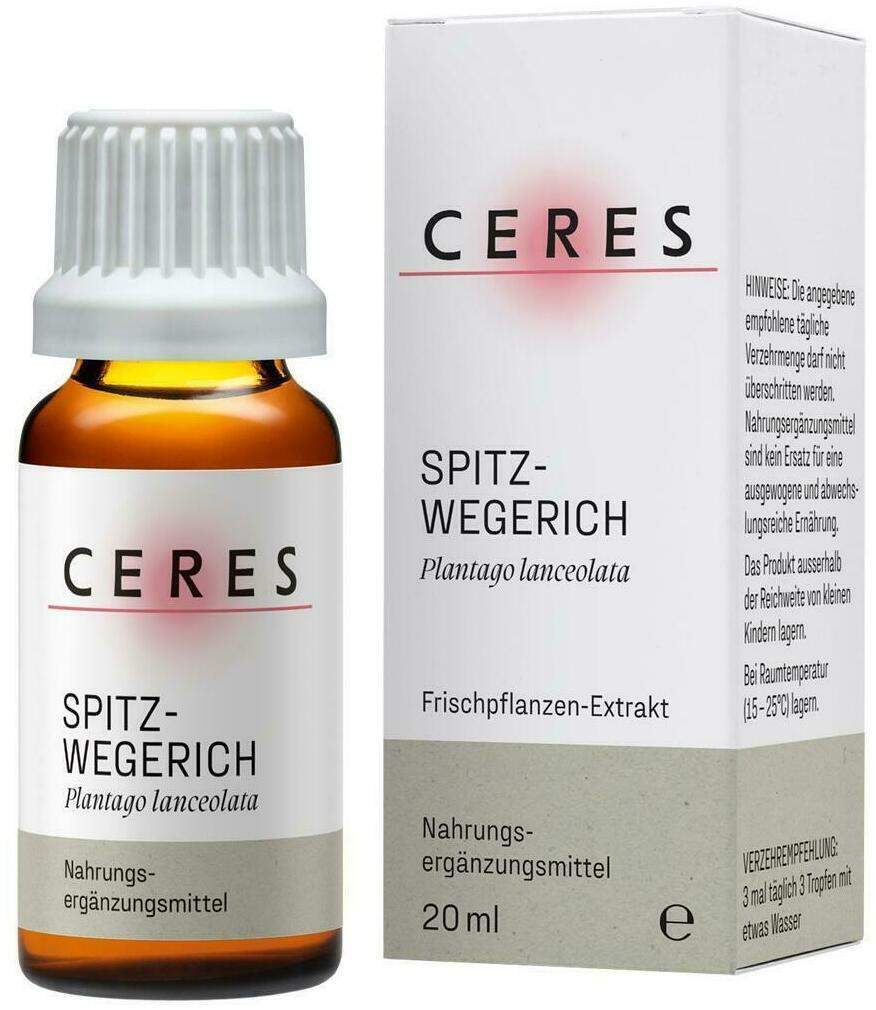 Ceres Spitzwegerich Plantago Lanceolata Extr.Tro.