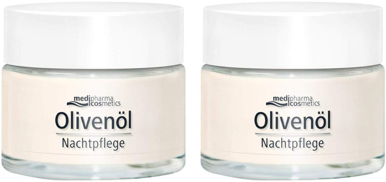 medipharma cosmetics Olivenöl Nachtpflege 2 x 50ml