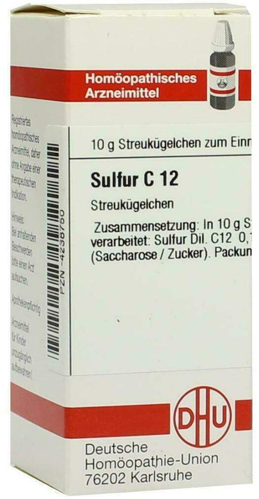 Dhu Sulfur C12 10 G Globuli