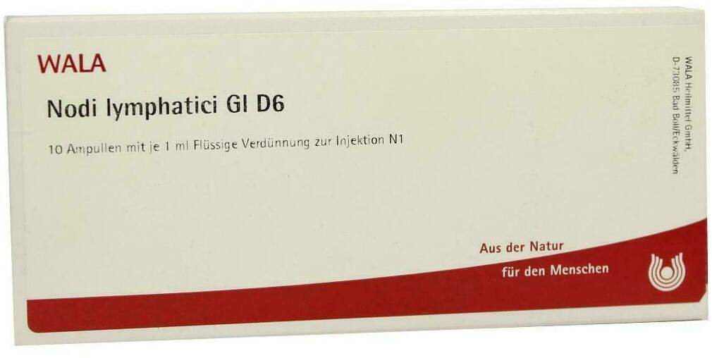 Wala Nodi Lymphatici Gl D6 10 X 1 ml Ampullen