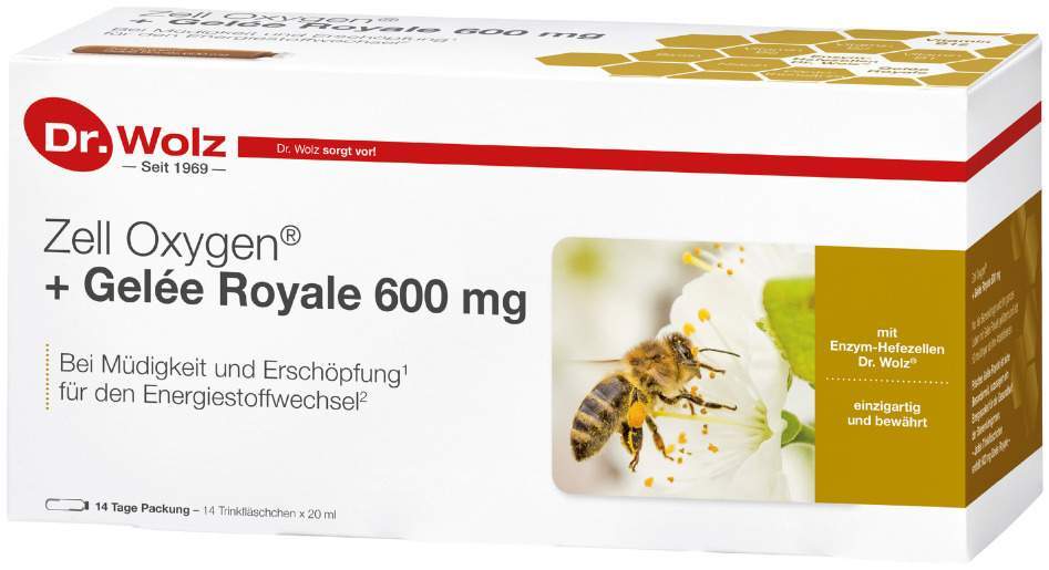 Zell Oxygen® + Gelee Royale 600 mg
