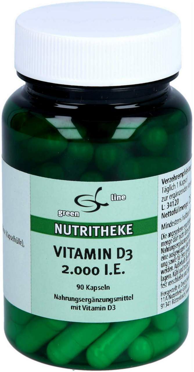 Vitamin D3 2.000 I.E. Kapseln 90 Stück