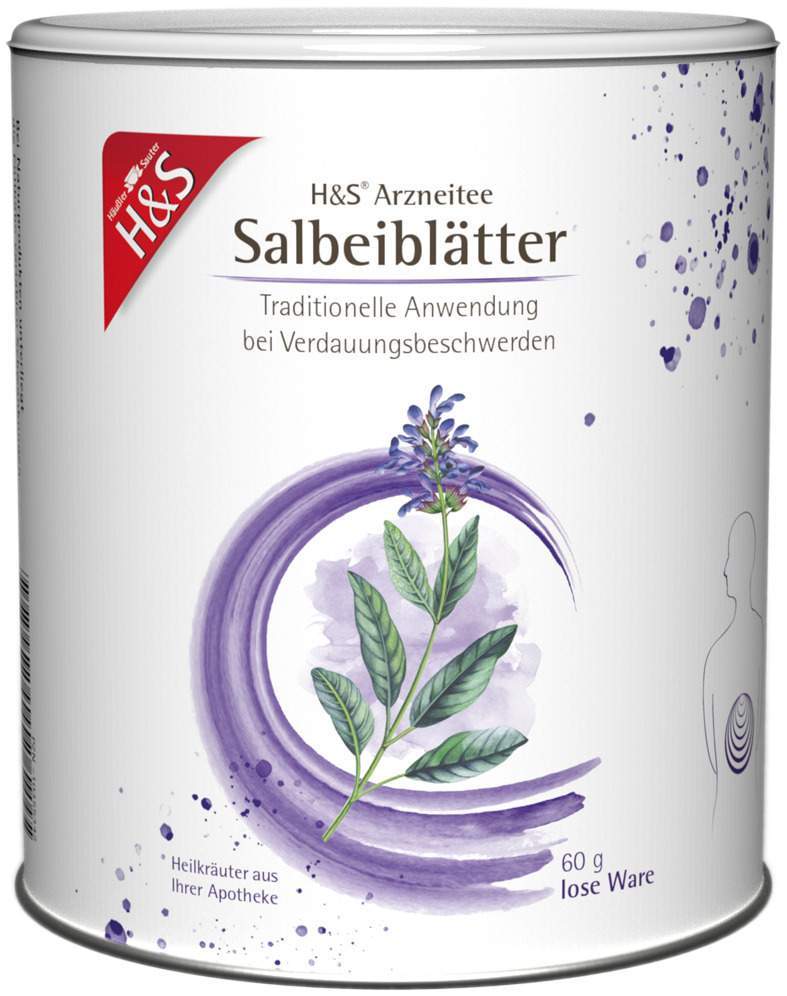 H&S Salbeiblätter Lose 60 G Tee
