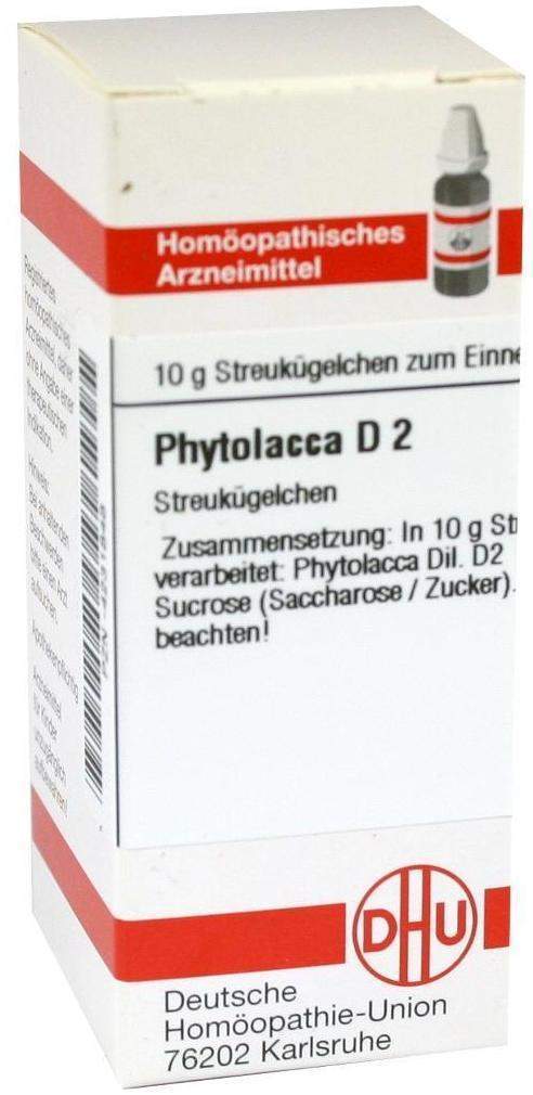 Dhu Phytolacca D2 10 G Globuli