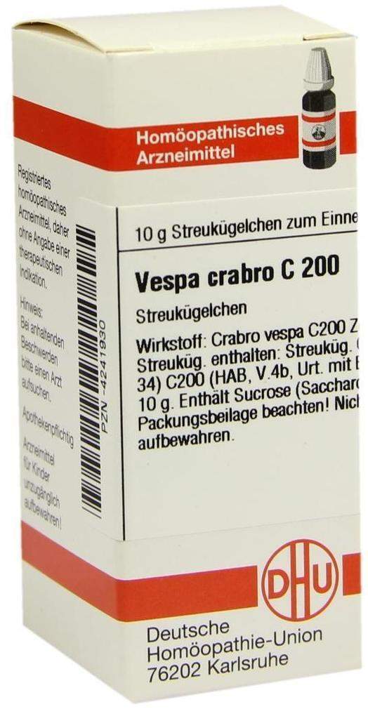 Dhu Vespa Crabro C200 10 G Globuli
