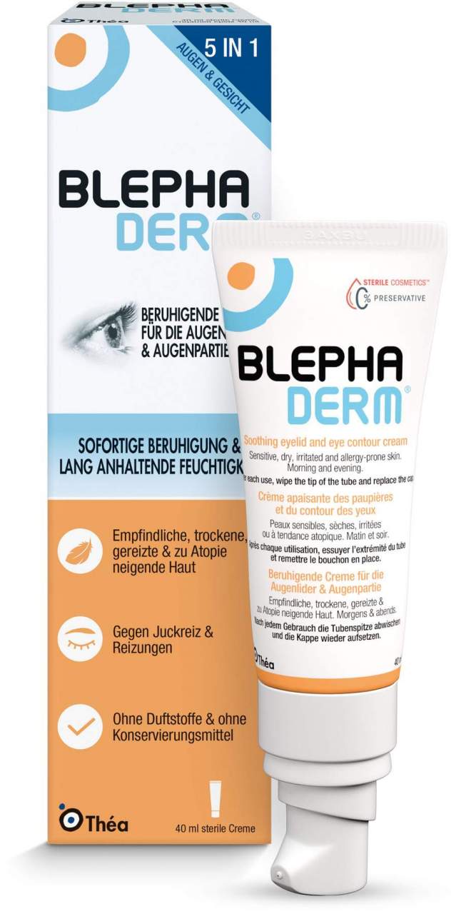 Blephaderm Augencreme Steril 40 ml - Zur Augenpflege