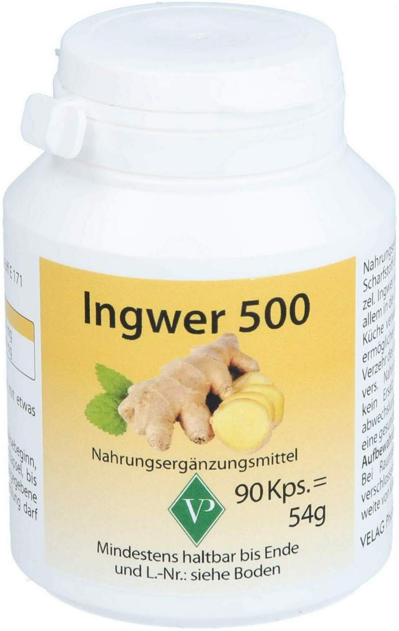 Ingwer 500 Kapseln