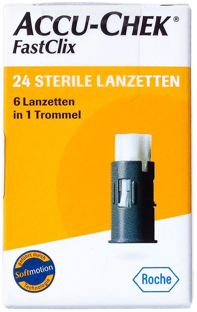 Accu Chek Fastclix 24 Lanzetten