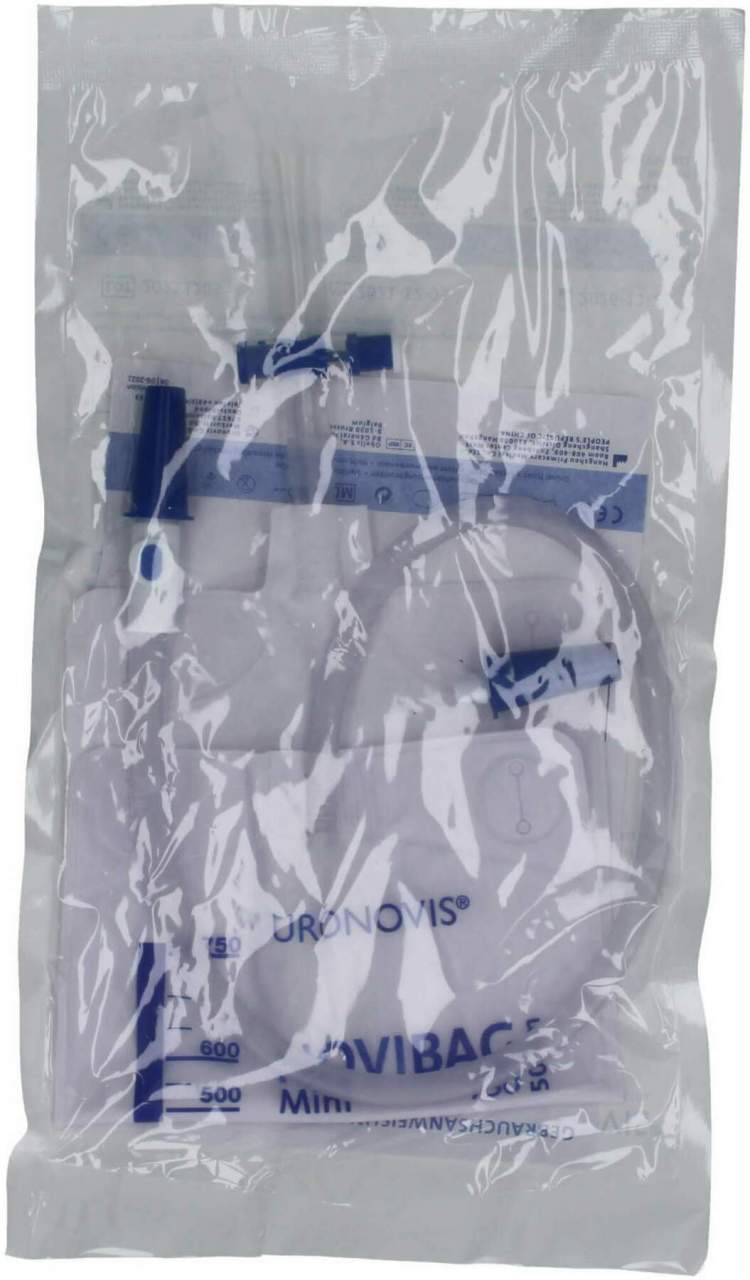 Uronovis Beinbeutel 750 ml 50 cm Steril 1 Stück