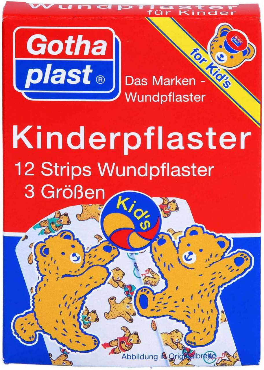 Gothaplast Kinderpflaster Strip 12 Stück
