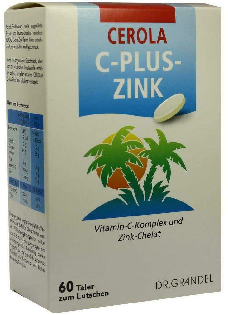 Cerola C Plus Zink Taler Grandel