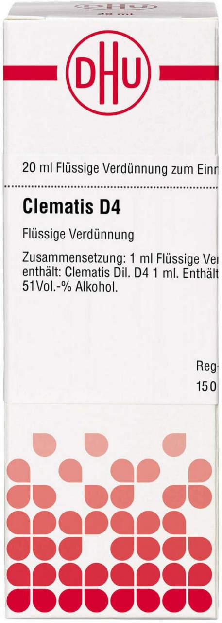 Dhu Clematis D4 Dilution 20 ml