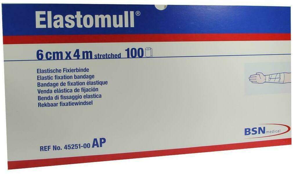 Elastomull 4mx6cm 45251 Elastische Fixierbinde