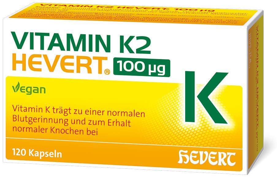 Vitamin K2 Hevert 100 µg 120 Kapseln